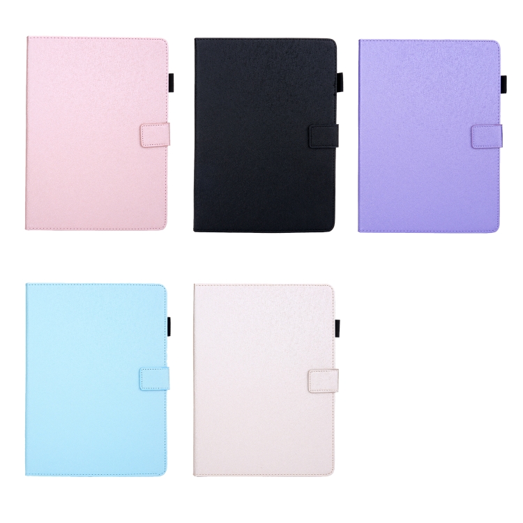 For iPad 10.2 2021 / 2020 / 2019 Hair Silky Texture Solid Color Horizontal Flip Leather Case with Holder & Card Slots & Photo Frame & Anti-Skid Strip(Purple) For iPad 10.2 2021 / 2020 / 2019 Hair Silky Texture Solid Color Horizontal Flip Leather Case with Holder & Card Slots & Photo Frame & Anti-Skid Strip(Purple)