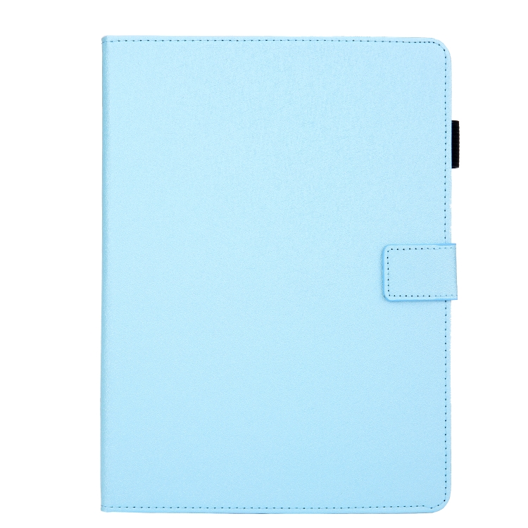 Hair Silky Texture Solid Color Horizontal Flip Leather Case with Holder & Card Slots & Photo Frame & Anti-Skid Strip For iPad 9.7 2018 / 2017(Blue) Hair Silky Texture Solid Color Horizontal Flip Leather Case with Holder & Card Slots & Photo Frame & Anti-Skid Strip For iPad 9.7 2018 / 2017(Blue)