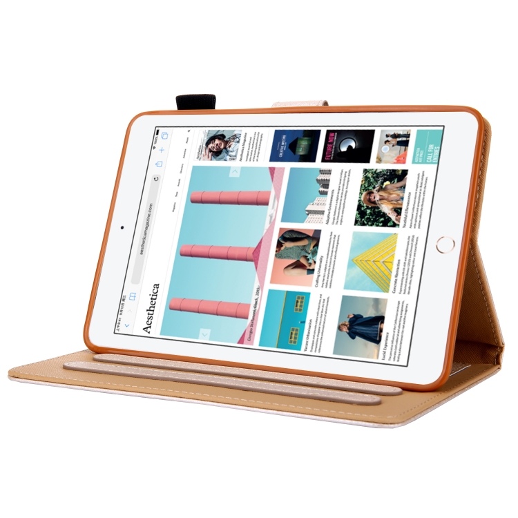 Hair Silky Texture Solid Color Horizontal Flip Leather Case with Holder & Card Slots & Photo Frame & Anti-Skid Strip For iPad Mini 5 / 4 / 3 / 2 / 1(Gold) Hair Silky Texture Solid Color Horizontal Flip Leather Case with Holder & Card Slots & Photo Frame & Anti-Skid Strip For iPad Mini 5 / 4 / 3 / 2 / 1(Gold)
