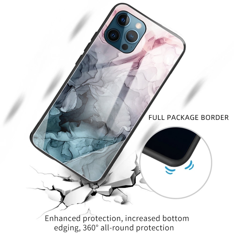 Abstract Marble Pattern Glass Protective Case For iPhone 11(Abstract Light Pink) Abstract Marble Pattern Glass Protective Case For iPhone 11(Abstract Light Pink)