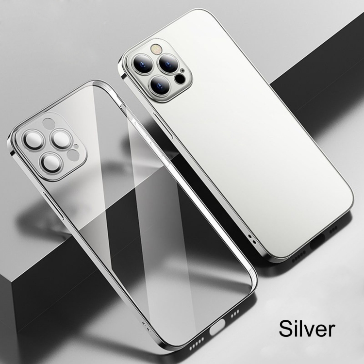 For iPhone 11 Pro Anti-fingerprint Frosted Electroplating Protective Case with Camera Film (Silver) For iPhone 11 Pro Anti-fingerprint Frosted Electroplating Protective Case with Camera Film (Silver)