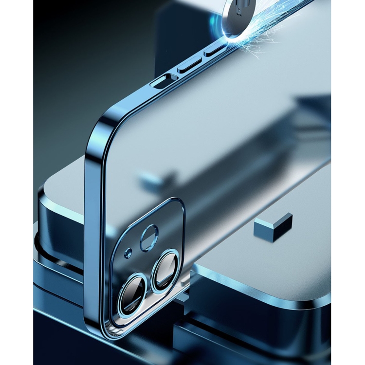For iPhone 11 Pro Anti-fingerprint Frosted Electroplating Protective Case with Camera Film (Silver) For iPhone 11 Pro Anti-fingerprint Frosted Electroplating Protective Case with Camera Film (Silver)