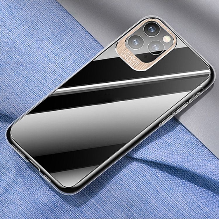 For iPhone 11 Pro USAMS US-BH519 Classic Series Shockproof PC + TPU Protective Case(Gold) For iPhone 11 Pro USAMS US-BH519 Classic Series Shockproof PC + TPU Protective Case(Gold)