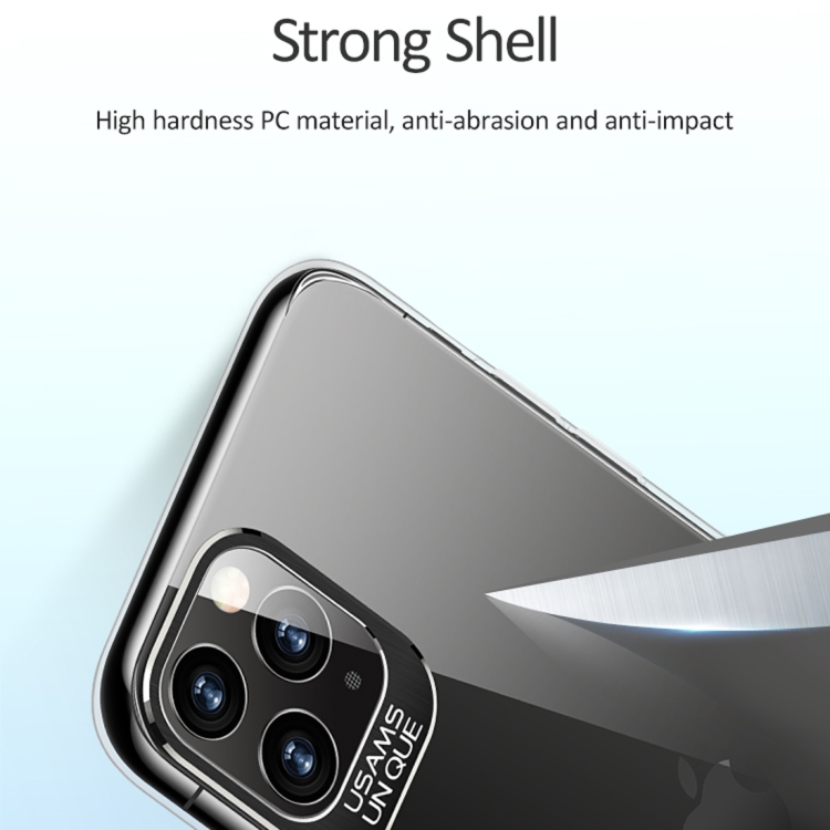 For iPhone 11 Pro USAMS US-BH519 Classic Series Shockproof PC + TPU Protective Case(Gold) For iPhone 11 Pro USAMS US-BH519 Classic Series Shockproof PC + TPU Protective Case(Gold)