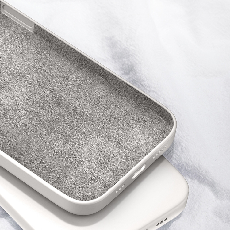 For Honor 20i Solid Color Imitation Liquid Silicone Straight Edge