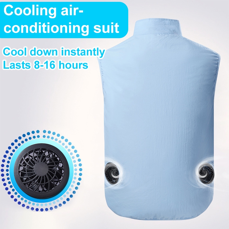 Fashion Air Conditioning Jackets USB Charging Work Clothes For Men Summer  Cooling Male Clothing With Fan Heatstroke Prevention Suit Men-Grey Pant  With Fan @ Best Price Online