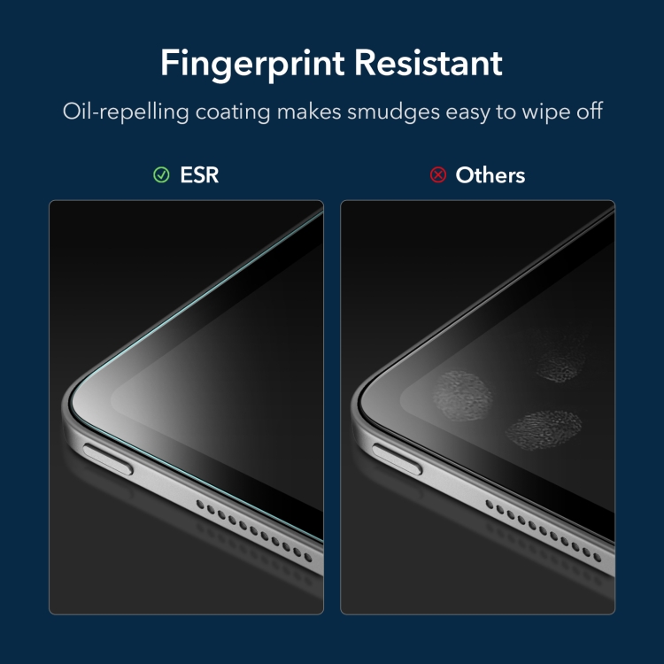 ESR Premium Clear 9H Tempered Glass Screen Protector For iPad Pro 12.9 (2021) / (2020) / (2018) ESR Premium Clear 9H Tempered Glass Screen Protector For iPad Pro 12.9 (2021) / (2020) / (2018)