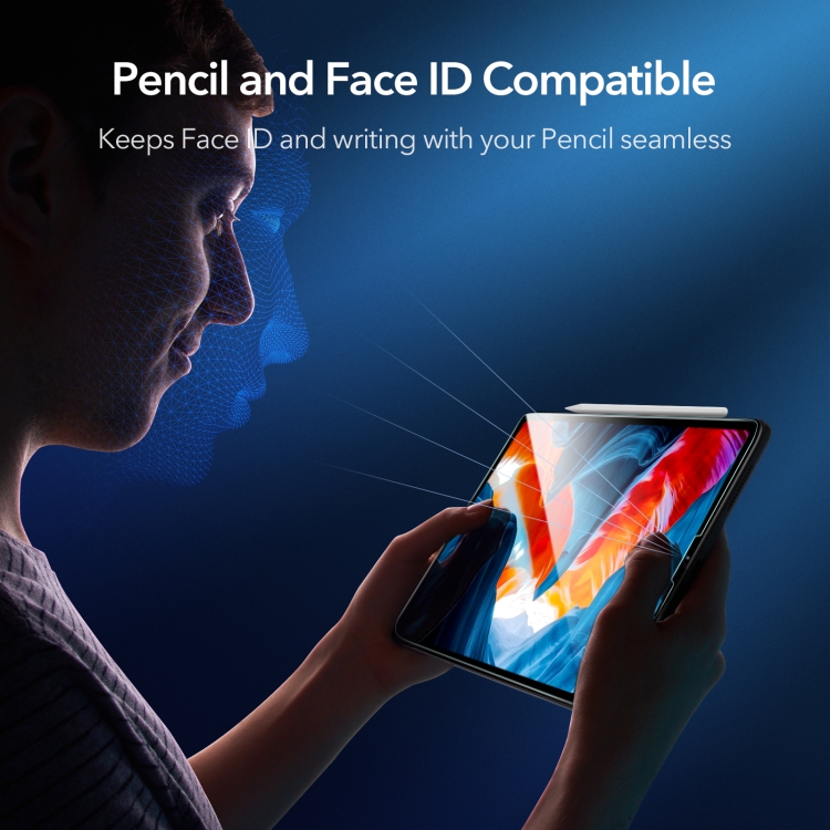 ESR Premium Clear 9H Tempered Glass Screen Protector For iPad Pro 12.9 (2021) / (2020) / (2018) ESR Premium Clear 9H Tempered Glass Screen Protector For iPad Pro 12.9 (2021) / (2020) / (2018)
