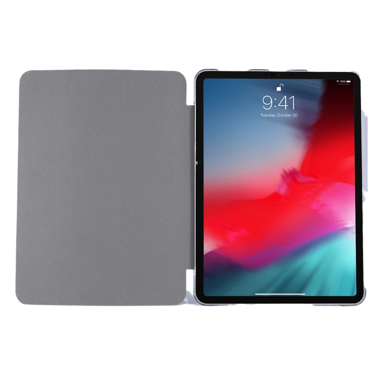 For iPad Air 13 2024 / iPad Pro 12.9 2022 / 2021 Silk Texture Three-fold Horizontal Flip Leather Tablet Case with Holder & Pen Slot(Black) For iPad Air 13 2024 / iPad Pro 12.9 2022 / 2021 Silk Texture Three-fold Horizontal Flip Leather Tablet Case with Holder & Pen Slot(Black)