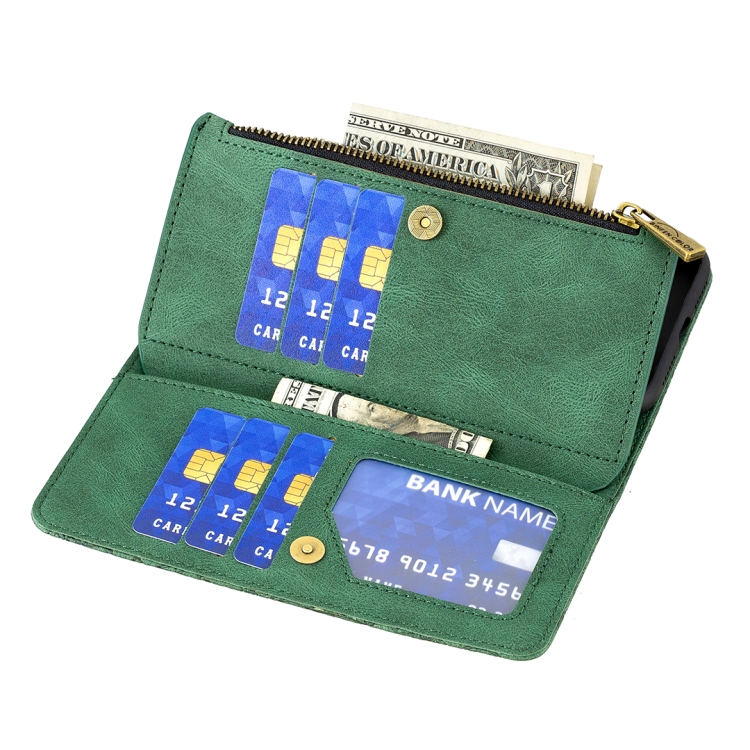 For Samsung Galaxy S21 5G Flying Butterfly Embossing Pattern Zipper Horizontal Flip Leather Case with Holder & Card Slots & Wallet(Green) For Samsung Galaxy S21 5G Flying Butterfly Embossing Pattern Zipper Horizontal Flip Leather Case with Holder & Card Slots & Wallet(Green)