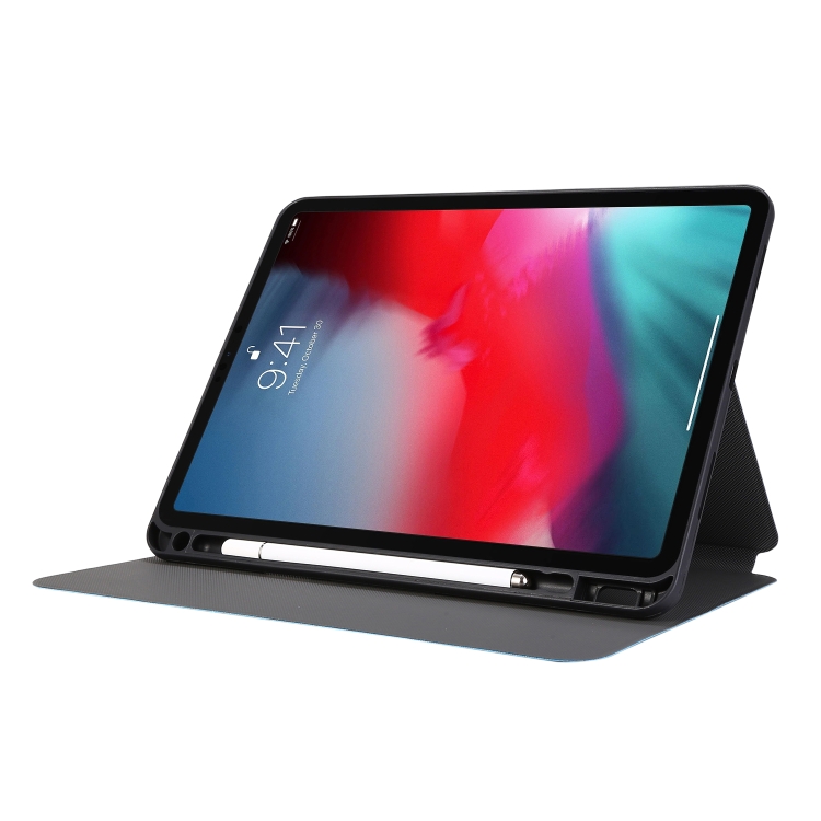 For iPad Air 13 2024 / iPad Pro 12.9 2022 / 2021 Electric Pressed Texture Horizontal Flip Leather Tablet Case with Holder & Pen Slot(Dark Gray) For iPad Air 13 2024 / iPad Pro 12.9 2022 / 2021 Electric Pressed Texture Horizontal Flip Leather Tablet Case with Holder & Pen Slot(Dark Gray)
