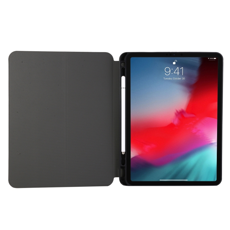 For iPad Air 13 2024 / iPad Pro 12.9 2022 / 2021 Electric Pressed Texture Horizontal Flip Leather Tablet Case with Holder & Pen Slot(Dark Gray) For iPad Air 13 2024 / iPad Pro 12.9 2022 / 2021 Electric Pressed Texture Horizontal Flip Leather Tablet Case with Holder & Pen Slot(Dark Gray)