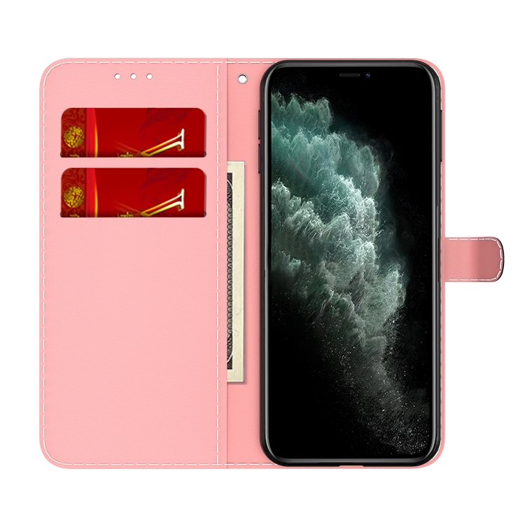 Watercolor Pattern Horizontal Flip Leather Case with Holder & Card Slot & Wallet For iPhone 11 Pro(Purple Red) Watercolor Pattern Horizontal Flip Leather Case with Holder & Card Slot & Wallet For iPhone 11 Pro(Purple Red)