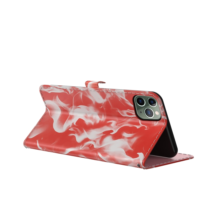 Cloud Fog Pattern Horizontal Flip Leather Case with Holder & Card Slot & Wallet For iPhone 11 Pro(Red) Cloud Fog Pattern Horizontal Flip Leather Case with Holder & Card Slot & Wallet For iPhone 11 Pro(Red)