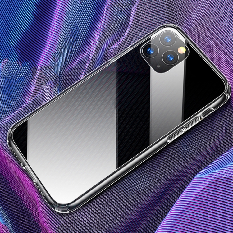 For iPhone 11 Pro USAMS US-BH522 Clear Series Shockproof Transparent TPU Protective Case For iPhone 11 Pro USAMS US-BH522 Clear Series Shockproof Transparent TPU Protective Case
