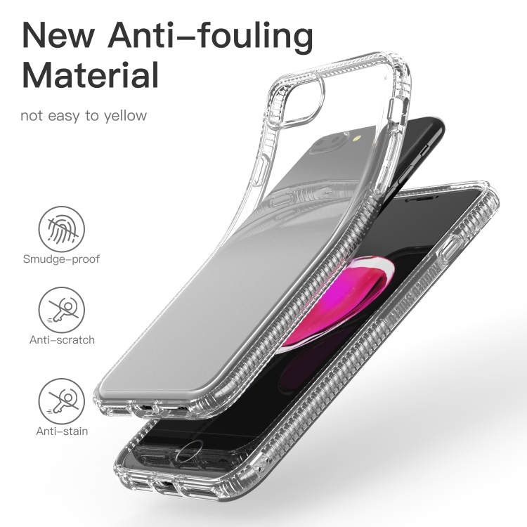 Shockproof Transparent TPU Airbag Protective Case For iPhone 6 Plus / 6s Plus Shockproof Transparent TPU Airbag Protective Case For iPhone 6 Plus / 6s Plus