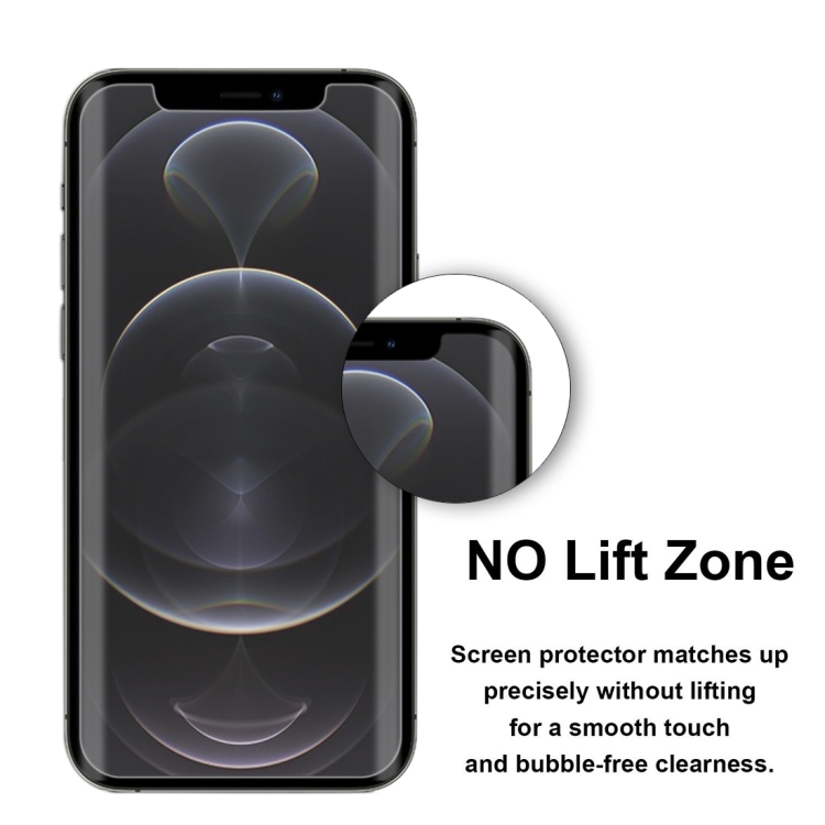 For iPhone 12 / 12 Pro 50pcs 3D Curved Silk-screen PET Full Coverage Protective Film(Transparent) For iPhone 12 / 12 Pro 50pcs 3D Curved Silk-screen PET Full Coverage Protective Film(Transparent)