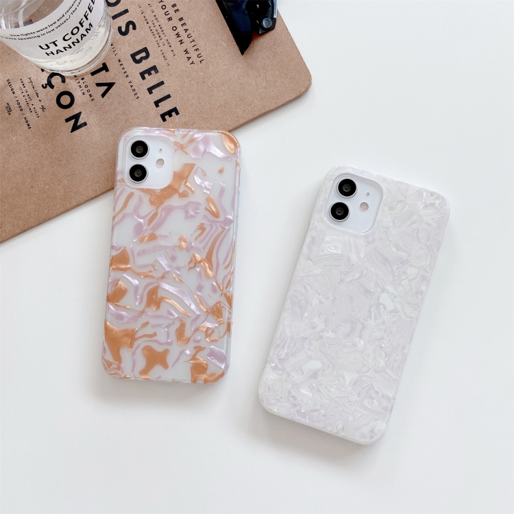 For iPhone 11 Pro Shell Texture IMD Half coverage TPU Protective