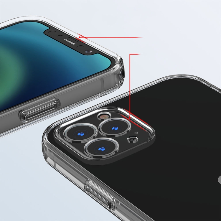 For iPhone 11 Pro Acrylic Shockproof Protective Case (Transparent) For iPhone 11 Pro Acrylic Shockproof Protective Case (Transparent)