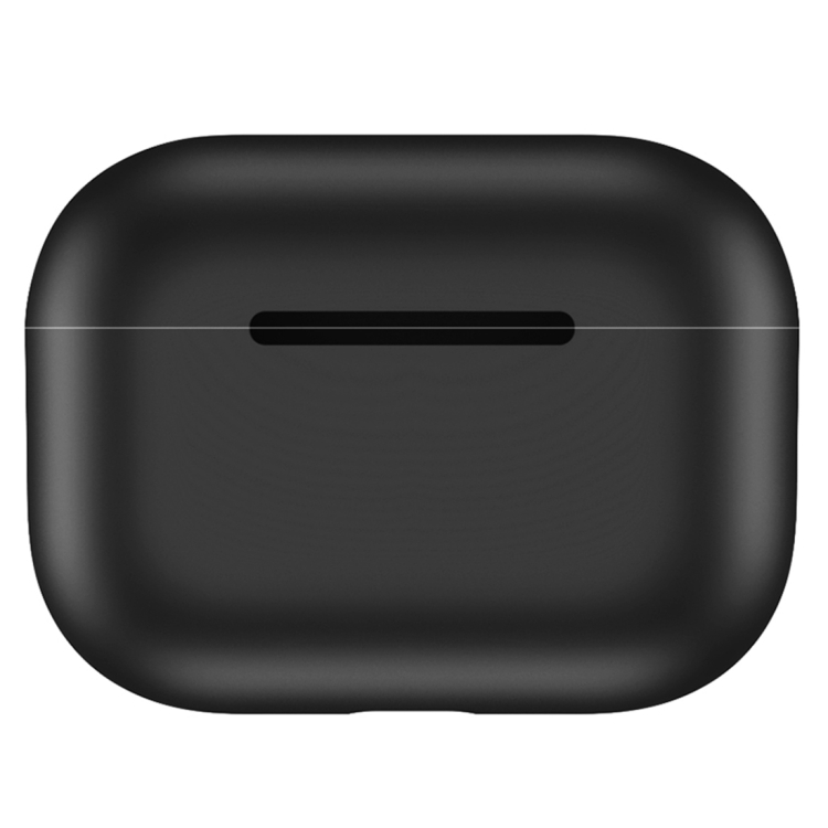 For Apple AirPods Pro Ultra-thin Silicone Wireless Earphone Protective Case(Black) For Apple AirPods Pro Ultra-thin Silicone Wireless Earphone Protective Case(Black)