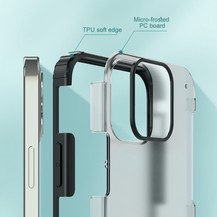For iPhone 12 Pro Max Shockproof Ultra-thin Frosted TPU + PC Protective Case(Green) For iPhone 12 Pro Max Shockproof Ultra-thin Frosted TPU + PC Protective Case(Green)