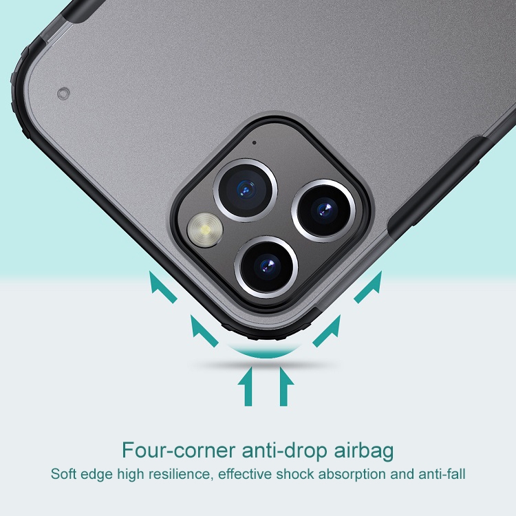 For iPhone 12 Pro Max Shockproof Ultra-thin Frosted TPU + PC Protective Case(Green) For iPhone 12 Pro Max Shockproof Ultra-thin Frosted TPU + PC Protective Case(Green)