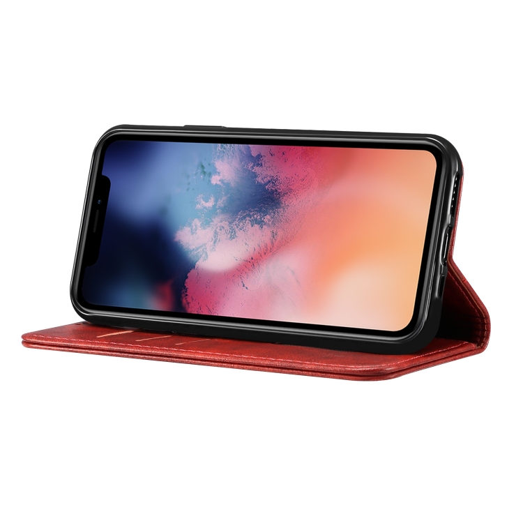 For iPhone 11 Pro Baroque Simple Horizontal Flip Leather Case, with Holder & Card Slots & Wallet(Red) For iPhone 11 Pro Baroque Simple Horizontal Flip Leather Case, with Holder & Card Slots & Wallet(Red)