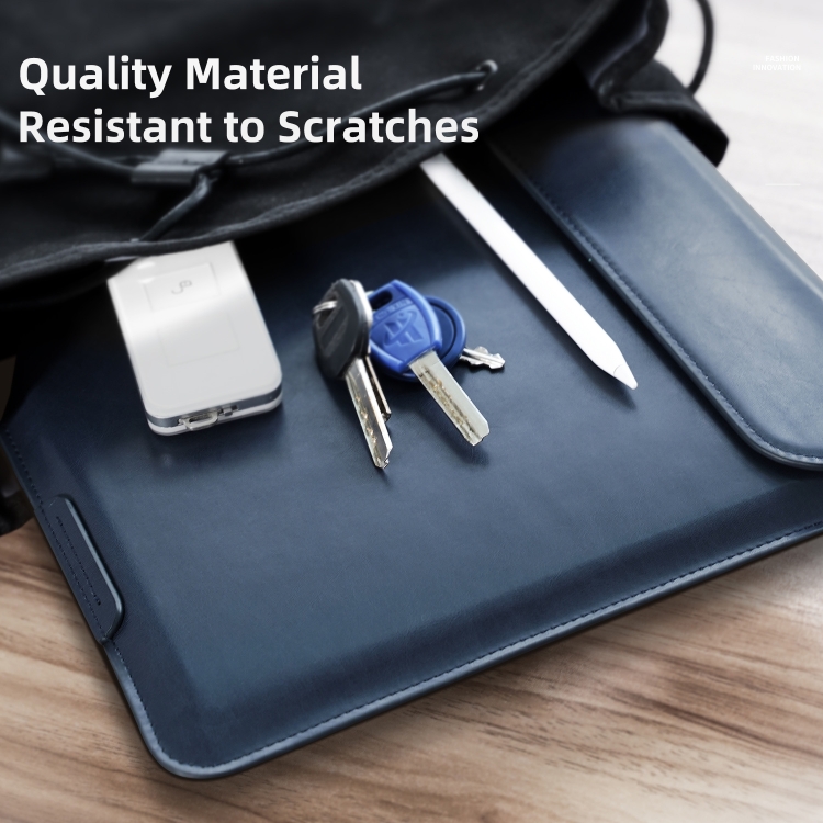 For Macbook 13.3 inch DUX DUCIS HEFI Series Laptop Protective Standing Sleeve(Blue) For Macbook 13.3 inch DUX DUCIS HEFI Series Laptop Protective Standing Sleeve(Blue)