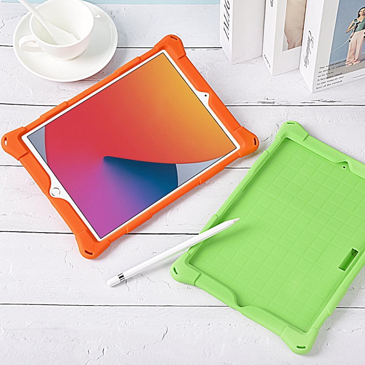 All-inclusive Silicone Shockproof Case with Holder For iPad mini 5 / 4(Green) All-inclusive Silicone Shockproof Case with Holder For iPad mini 5 / 4(Green)