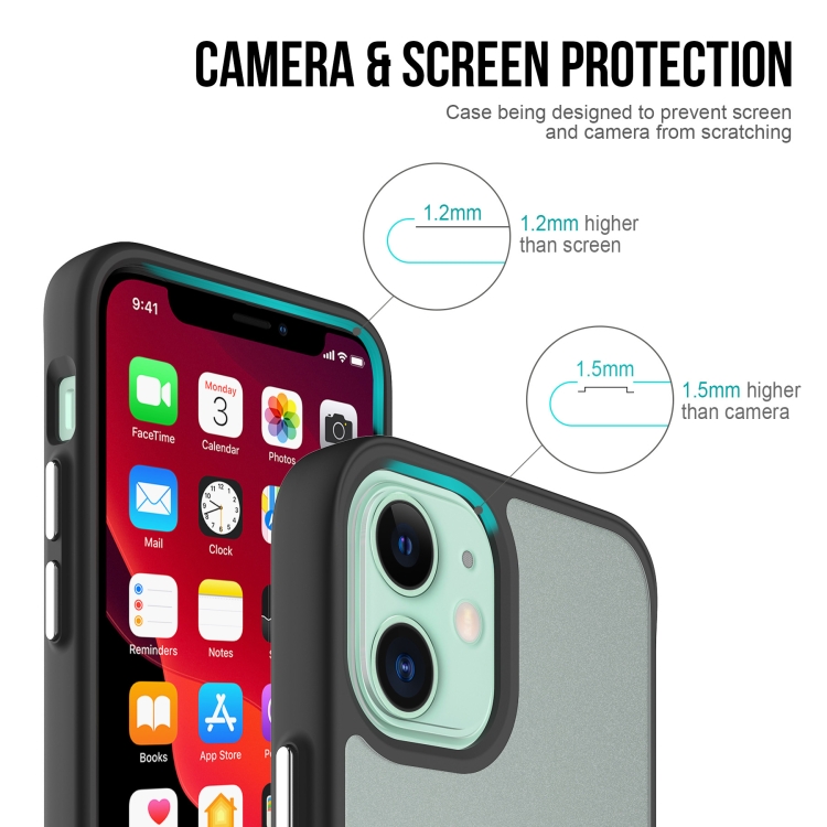 For iPhone 12 Pro Max Space Series Shockproof PC + TPU Protective Case(Black) For iPhone 12 Pro Max Space Series Shockproof PC + TPU Protective Case(Black)