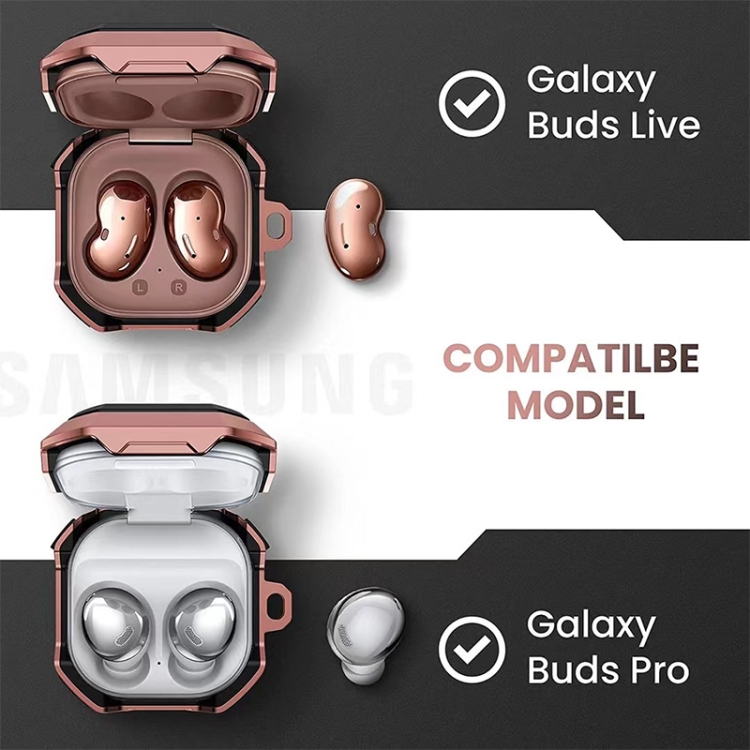 Headset Protective Case Cover+Hook for Samsung Galaxy Buds 2/Buds Pro/Buds  Live