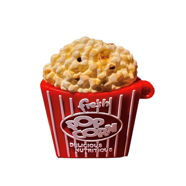 Popcorn Shape Silicone Wireless Earphone Protective Case For AirPods Pro