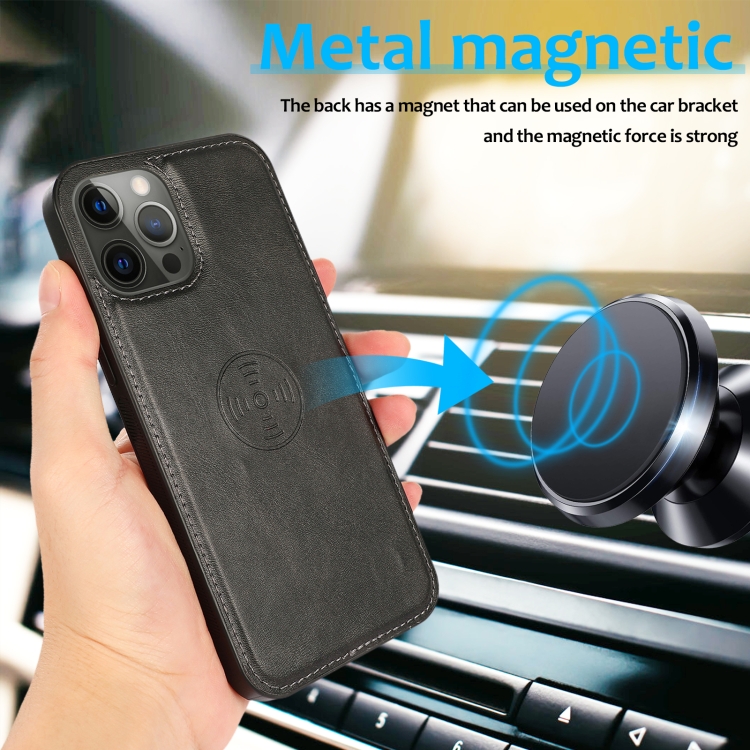 For iPhone 12 / 12 Pro Calf Texture 2 in 1 Detachable Magnetic Back Cover Horizontal Flip Leather Case with Holder & Card Slots & Wallet & Photo Frame(Black) For iPhone 12 / 12 Pro Calf Texture 2 in 1 Detachable Magnetic Back Cover Horizontal Flip Leather Case with Holder & Card Slots & Wallet & Photo Frame(Black)