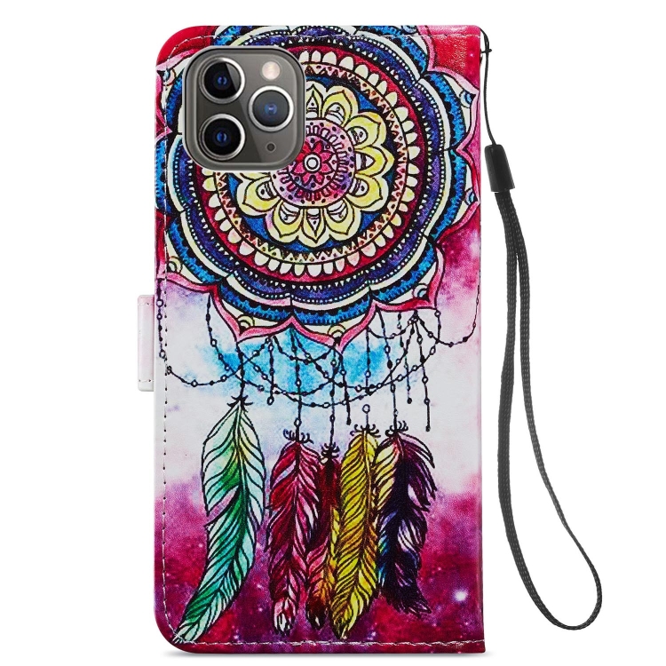 Painted Pattern Horizontal Flip Leather Case with Holder & Card Slots & Photo Frame For iPhone 11 Pro Max(Dreamcatcher) Painted Pattern Horizontal Flip Leather Case with Holder & Card Slots & Photo Frame For iPhone 11 Pro Max(Dreamcatcher)