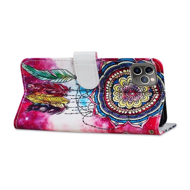Painted Pattern Horizontal Flip Leather Case with Holder & Card Slots & Photo Frame For iPhone 11 Pro Max(Dreamcatcher) Painted Pattern Horizontal Flip Leather Case with Holder & Card Slots & Photo Frame For iPhone 11 Pro Max(Dreamcatcher)