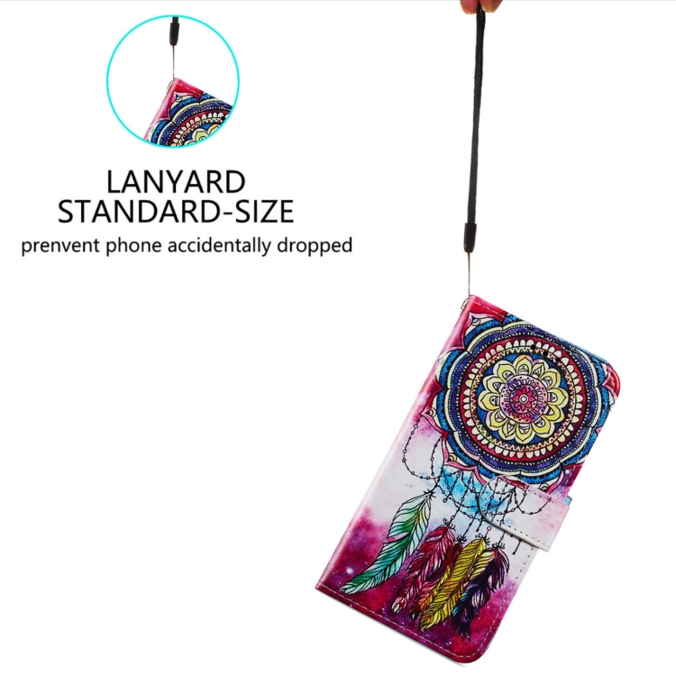 Painted Pattern Horizontal Flip Leather Case with Holder & Card Slots & Photo Frame For iPhone 11 Pro Max(Dreamcatcher) Painted Pattern Horizontal Flip Leather Case with Holder & Card Slots & Photo Frame For iPhone 11 Pro Max(Dreamcatcher)
