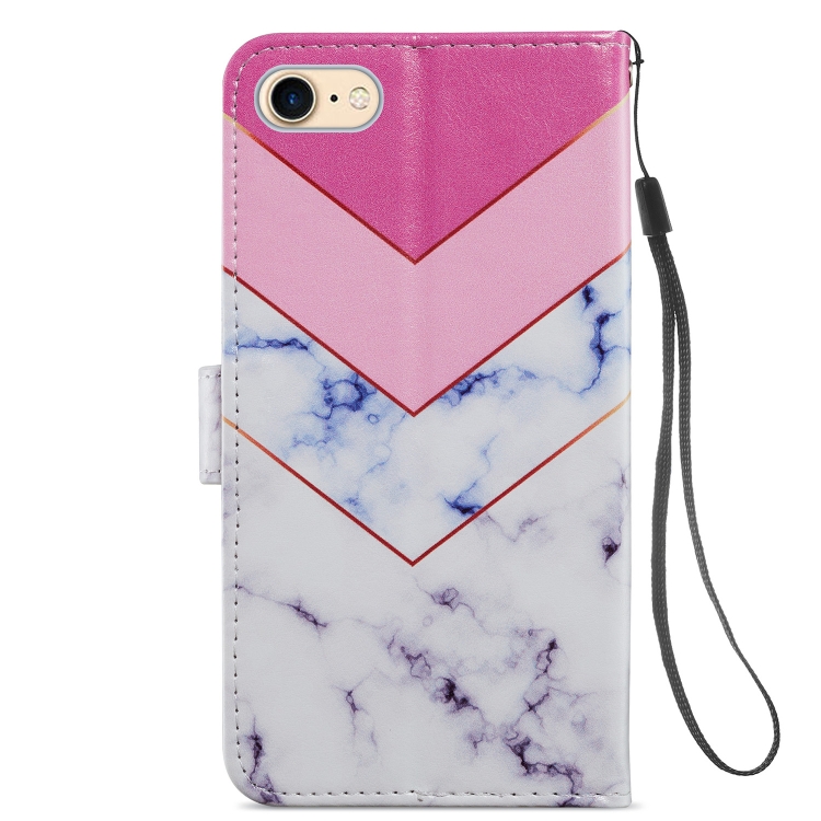For iPhone SE 2022 / SE 2020 / 8 / 7 Painted Pattern Horizontal Flip Leather Case with Holder & Card Slots & Photo Frame(Smoke Marble) For iPhone SE 2022 / SE 2020 / 8 / 7 Painted Pattern Horizontal Flip Leather Case with Holder & Card Slots & Photo Frame(Smoke Marble)