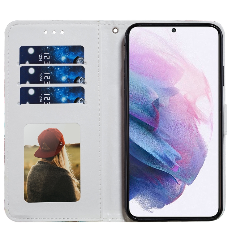 For Samsung Galaxy S21 Ultra 5G Painted Pattern Horizontal Flip Leather Case with Holder & Card Slots & Photo Frame(Wolf Totem) For Samsung Galaxy S21 Ultra 5G Painted Pattern Horizontal Flip Leather Case with Holder & Card Slots & Photo Frame(Wolf Totem)