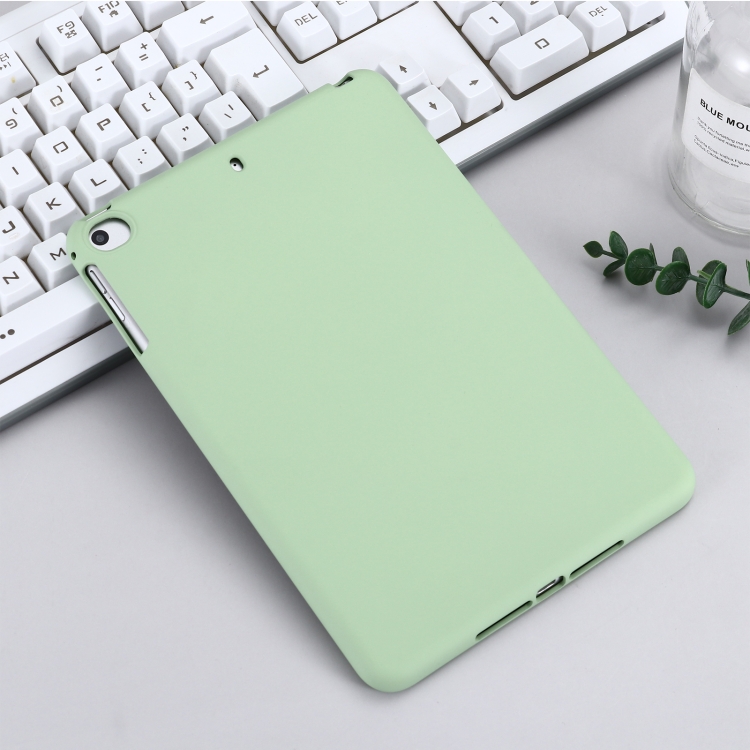 Solid Color Liquid Silicone Dropproof Full Coverage Protective Case For iPad mini 5 / mini 4(Green) Solid Color Liquid Silicone Dropproof Full Coverage Protective Case For iPad mini 5 / mini 4(Green)