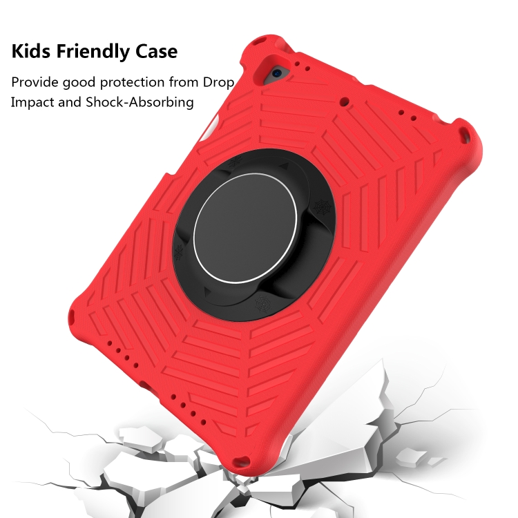 Spider King EVA Protective Case with Adjustable Shoulder Strap & Holder & Pen Slot For iPad 9.7 2018 & 2017 / Pro 9.7 / Air 2 / Air(Red) Spider King EVA Protective Case with Adjustable Shoulder Strap & Holder & Pen Slot For iPad 9.7 2018 & 2017 / Pro 9.7 / Air 2 / Air(Red)