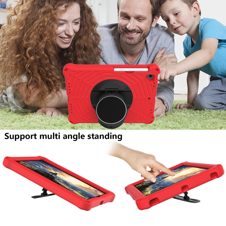Spider King EVA Protective Case with Adjustable Shoulder Strap & Holder & Pen Slot For iPad 9.7 2018 & 2017 / Pro 9.7 / Air 2 / Air(Red) Spider King EVA Protective Case with Adjustable Shoulder Strap & Holder & Pen Slot For iPad 9.7 2018 & 2017 / Pro 9.7 / Air 2 / Air(Red)