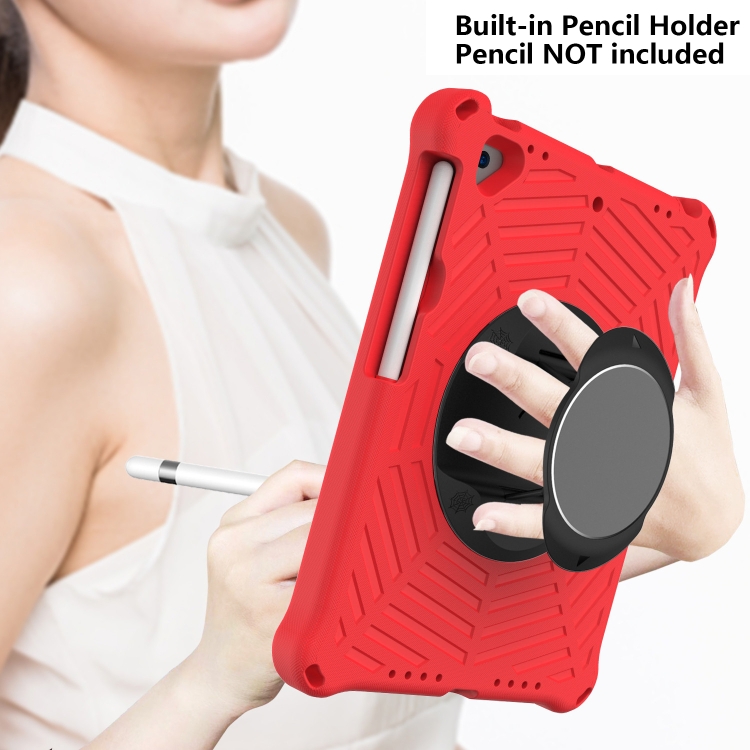 Spider King EVA Protective Case with Adjustable Shoulder Strap & Holder & Pen Slot For iPad 9.7 2018 & 2017 / Pro 9.7 / Air 2 / Air(Red) Spider King EVA Protective Case with Adjustable Shoulder Strap & Holder & Pen Slot For iPad 9.7 2018 & 2017 / Pro 9.7 / Air 2 / Air(Red)