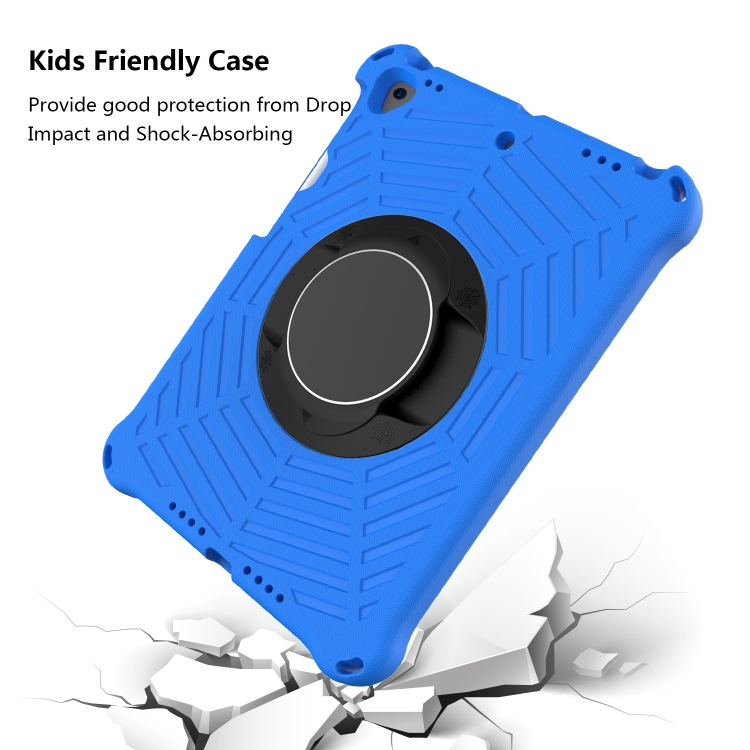 Spider King EVA Protective Case with Adjustable Shoulder Strap & Holder & Pen Slot For iPad Pro 10.5 inch 2017 / Air 3 10.5 inch(Blue) Spider King EVA Protective Case with Adjustable Shoulder Strap & Holder & Pen Slot For iPad Pro 10.5 inch 2017 / Air 3 10.5 inch(Blue)