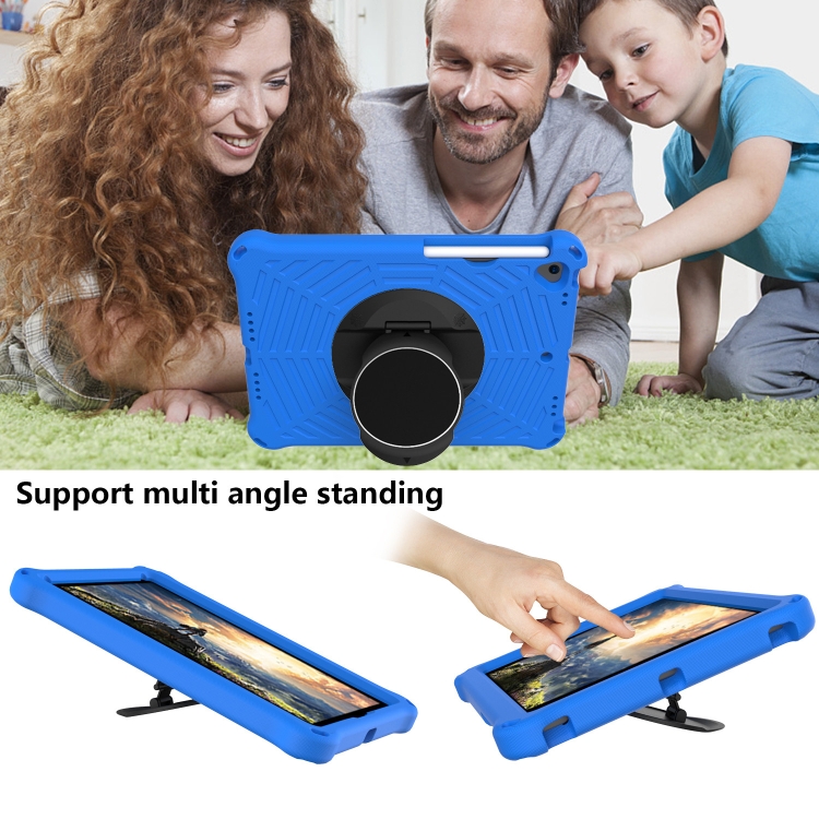 Spider King EVA Protective Case with Adjustable Shoulder Strap & Holder & Pen Slot For iPad Pro 10.5 inch 2017 / Air 3 10.5 inch(Blue) Spider King EVA Protective Case with Adjustable Shoulder Strap & Holder & Pen Slot For iPad Pro 10.5 inch 2017 / Air 3 10.5 inch(Blue)