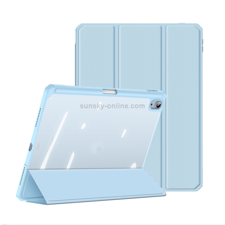 DUX DUCIS TOBY Series Shockproof PU Leather + PC + TPU Flip Smart Case For iPad Air 11 2024 / Air 2022 / 2020 10.9(Blue) DUX DUCIS TOBY Series Shockproof PU Leather + PC + TPU Flip Smart Case For iPad Air 11 2024 / Air 2022 / 2020 10.9(Blue)