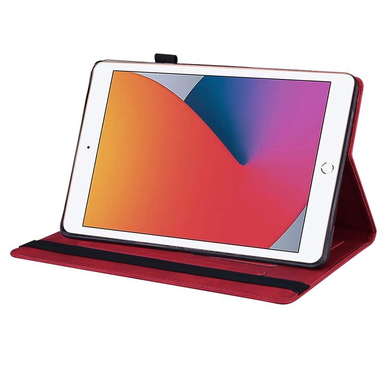 For iPad 10.2 2019 & 2020 / Pro 10.5 inch Business Shockproof Horizontal Flip Leather Case with Holder & Card Slots & Photo Frame & Pen Slot & Sleep / Wake-up Function(Red) For iPad 10.2 2019 & 2020 / Pro 10.5 inch Business Shockproof Horizontal Flip Leather Case with Holder & Card Slots & Photo Frame & Pen Slot & Sleep / Wake-up Function(Red)