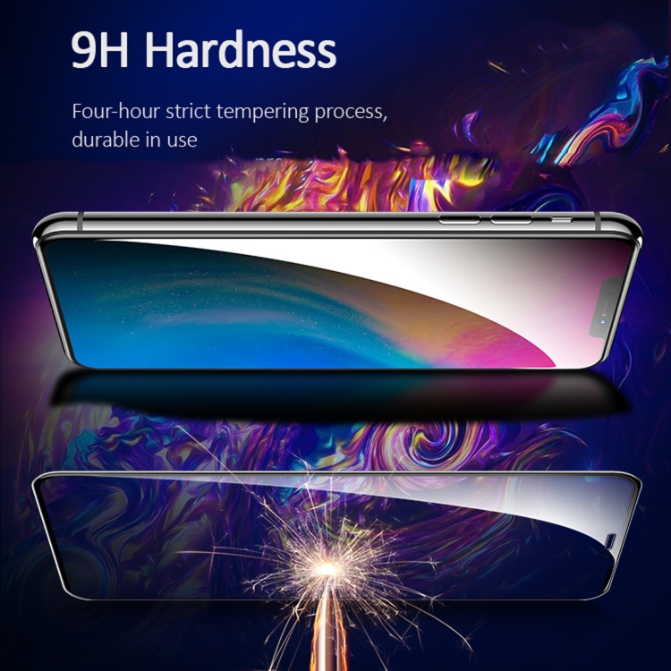 For iPhone XS USAMS US-BH509 9H 0.3mm Anti-glare Full Coverage Tempered Glass Film