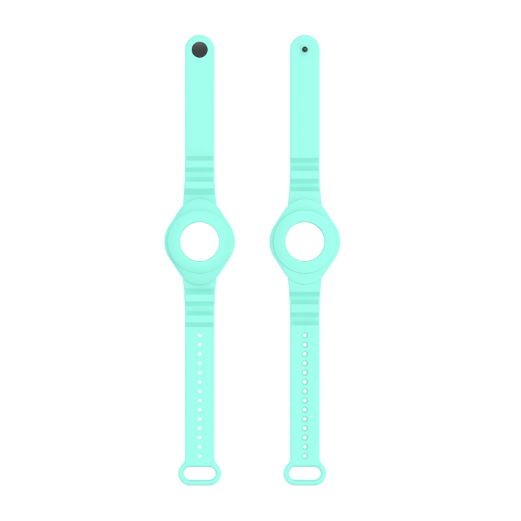 Armor Silicone Strap Watchband for Apple Airtag, Size: One Size(Mint Green) Armor Silicone Strap Watchband for Apple Airtag, Size: One Size(Mint Green)