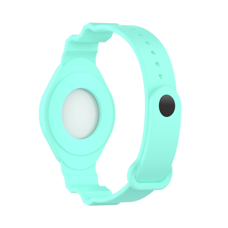 Armor Silicone Strap Watchband for Apple Airtag, Size: One Size(Mint Green) Armor Silicone Strap Watchband for Apple Airtag, Size: One Size(Mint Green)