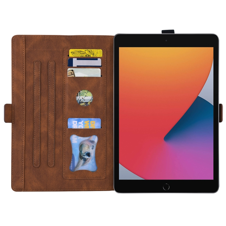 For iPad Pro 12.9 (2020) / (2021) Love Butterfly Pattern Horizontal Flip Leather Tablet Case with Holder & Sleep / Wake-up Function(Brown) For iPad Pro 12.9 (2020) / (2021) Love Butterfly Pattern Horizontal Flip Leather Tablet Case with Holder & Sleep / Wake-up Function(Brown)